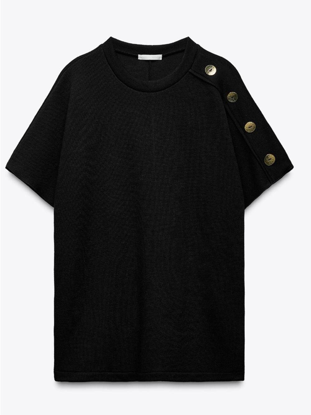 Zara Soft Buttoned Top